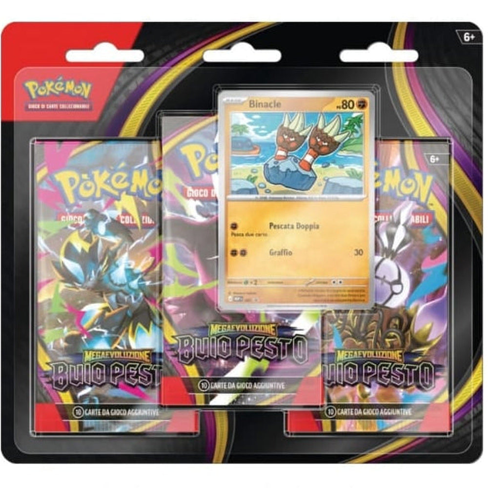 Pokemon Blister 3 pack - Buio Pesto