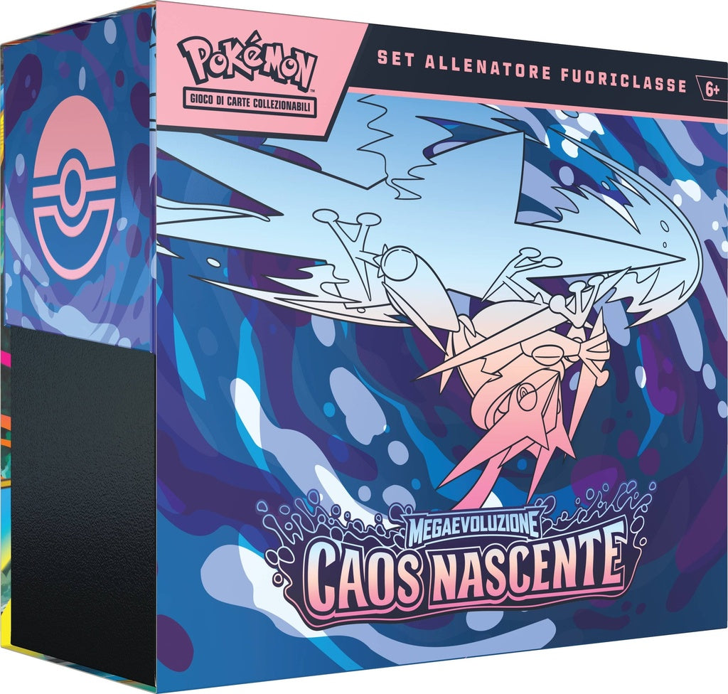 Pokémon - Megaevoluzione - Caos Nascente - ETB 9 Buste - ITA