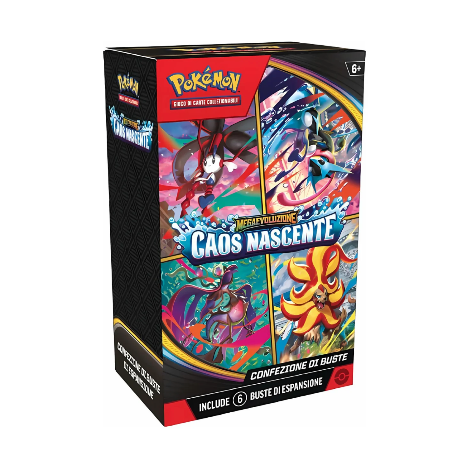 Pokémon - Megaevoluzione - Caos Nascente - Bundle 6 Buste - ITA