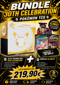 BUNDLE CELEBRATION 30TH Pokémon - Spedizione 21 Settembre