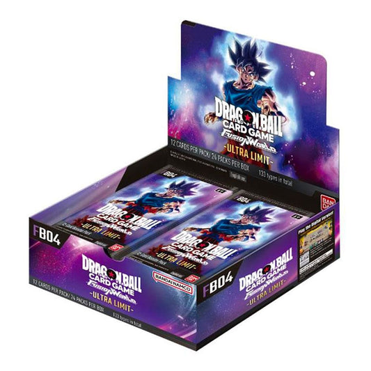 Dragon Ball Fusion World FB04 Ultra Limit Booster Box 24 Bustine ENG