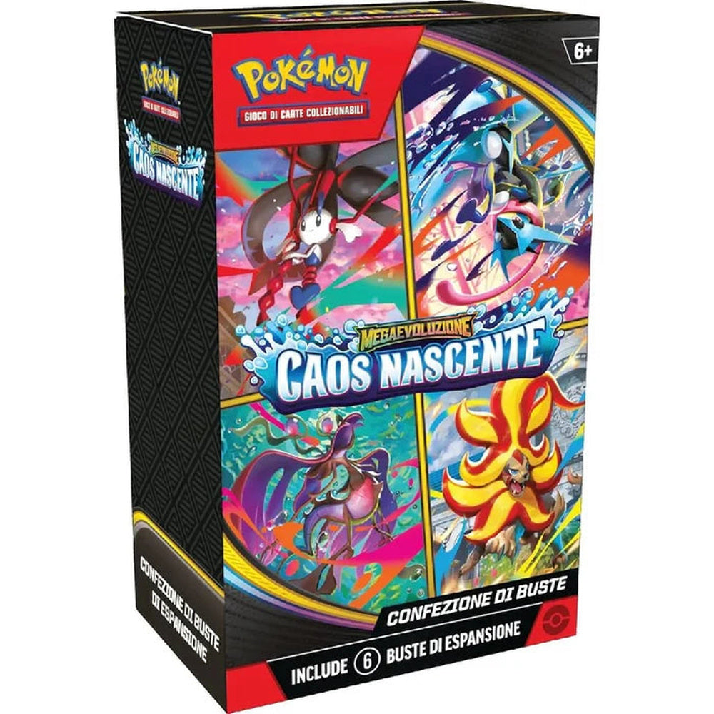 Pokémon - Megaevoluzione - Caos Nascente - Bundle 6 Buste - ITA