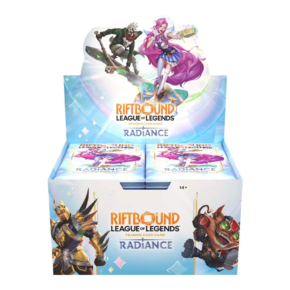 Riftbound: League of Legends Radiance Booster Box 24 bustine ENG