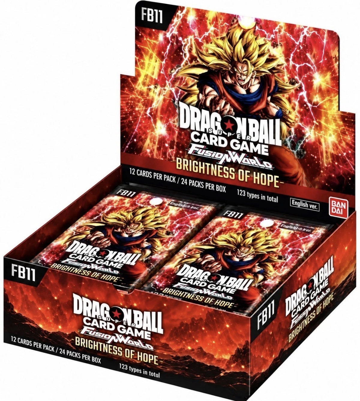 Dragon Ball Fusion World FB11 Brightness of Hope English Booster Box